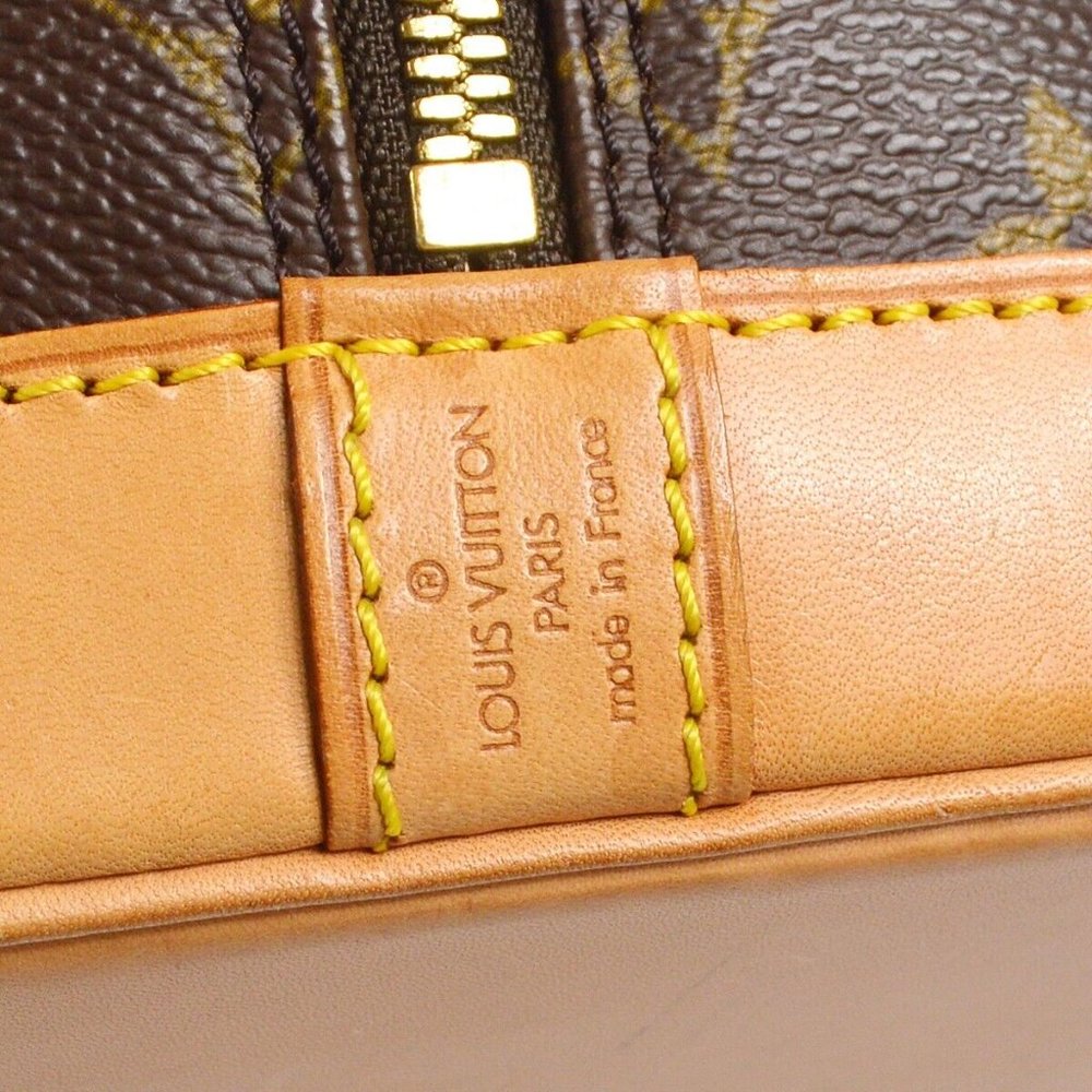 Authenticity Guaranteed Louis Vuitton Alma Handbag Purse Monogram canvas - Picture 6 of 7
